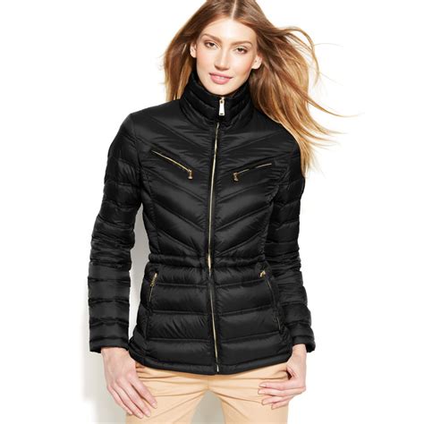 michael kors puffer parka jacket|packable down jacket michael kors.